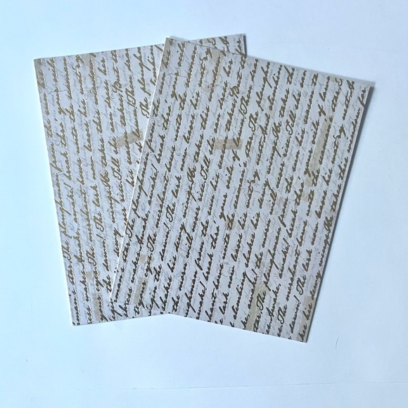 vintage style with gold foil thank you cards & envelopes set of 16 - Picture 13 of 15